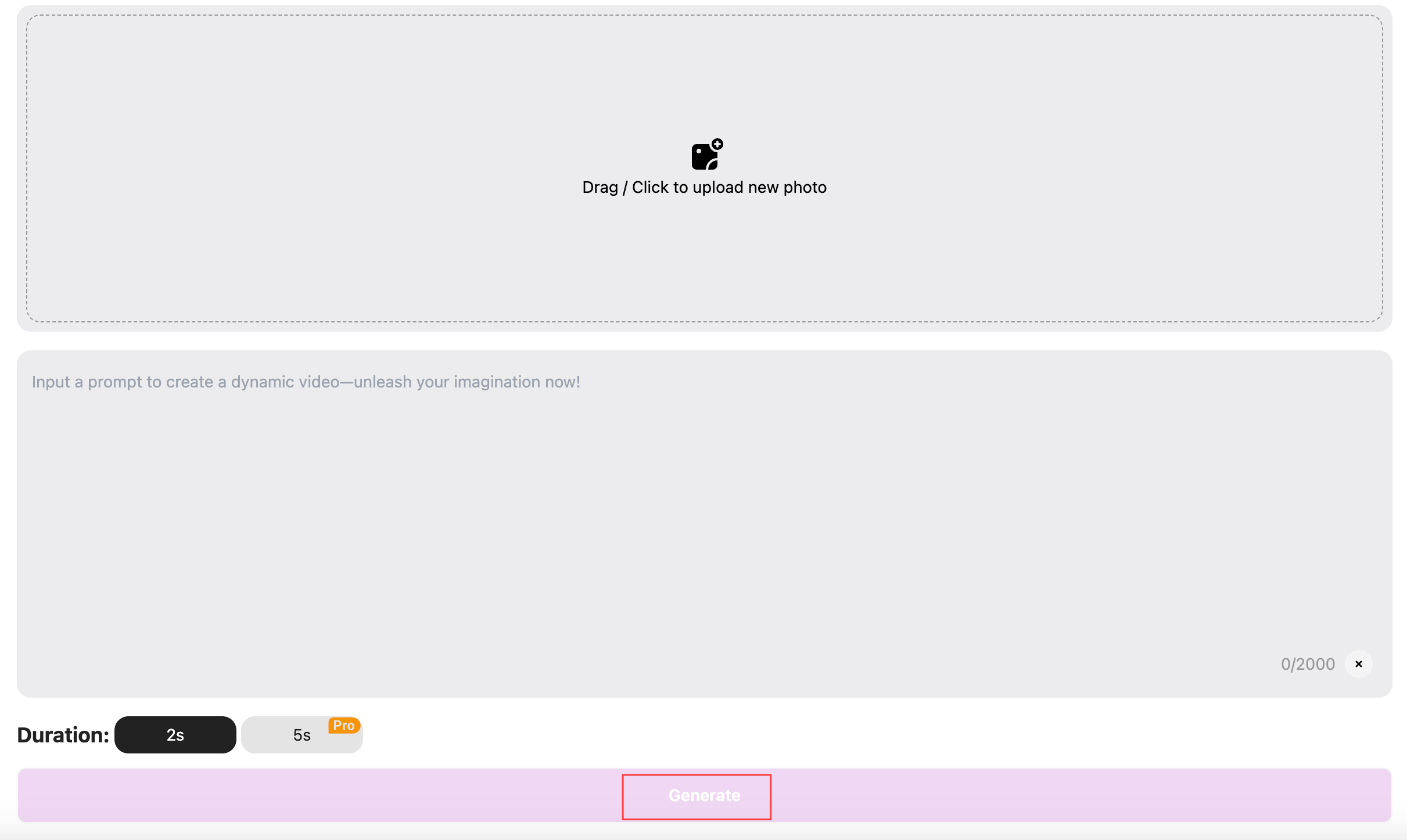 Step 3: Click to Generate